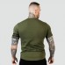 Футболка чоловіча GymBeam Stripes Olive XXL, зелений, код: 120526-GB