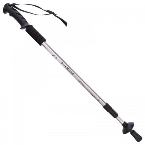 Палка трекінгова для скандинавської ходьби Camping Energia срібний, код: TY-3924-1_GR Палка трекінгова для скандинавської ходьби Camping Energia срібний, код: TY-3924-1_GR