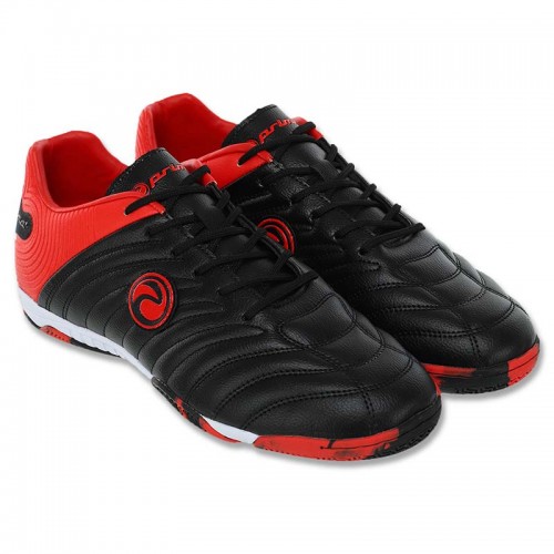 Взуття для футзалу чоловічі Prima розмір 44 (28 см), чорний-червоний, код: 20402-1_44BKR