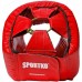 Боксерські шолом SportKo Red, код: S-OD1R