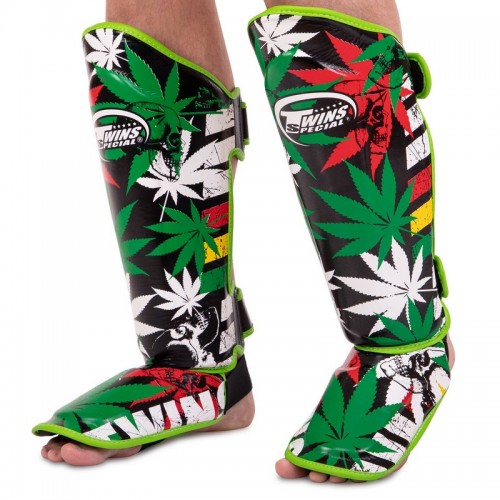 Захист гомілки та стопи для единоборств Twins S зеленый, код: FSGL10-54_SGR Захист гомілки та стопи для единоборств Twins S зеленый, код: FSGL10-54_SGR