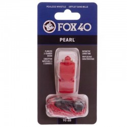 Свисток суддівський Fox40 Pearl червоний, код: FOX40-PEARL_R