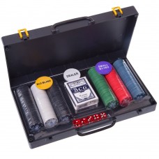 Набір для покеру у пластиковому кейсі SP-Sport 300 фішок, код: 300S-C-S52