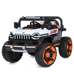 Дитячий електромобіль Bambi Джип M 5824EBLR-1(24V) білий, код: 6903317648900