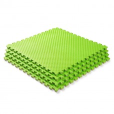 Мат-пазл ластівчин хвіст WCG EVA 1000х1000х20 мм, зелено-бежевий, код: W-100х2GG/BB-IF Мат-пазл ластівчин хвіст WCG EVA 1000х1000х20 мм, зелено-бежевий, код: W-100х2GG/BB-IF