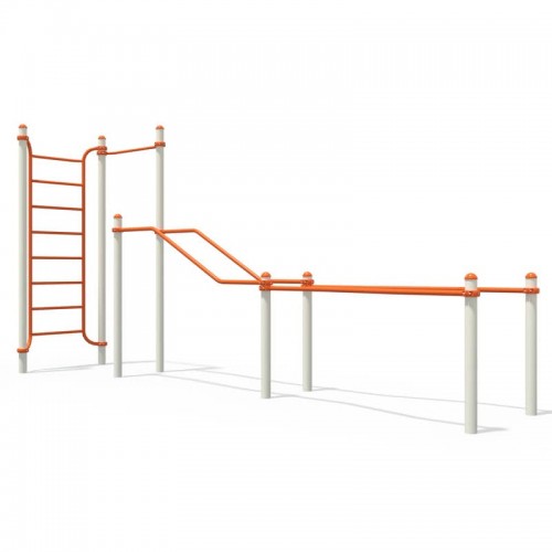 Спортивний комплекс InterAtletika Воркаут 5783х1230х2705 мм, код: S831.19-SM