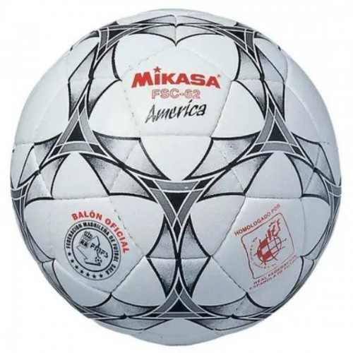 М"яч футзальний Mikasa FSC62AMERICA №5, білий-сірий, код: 4907225750184