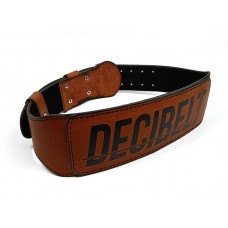 Пояс атлетичний EasyFit DeciBelt (шкіра) коричневий XS, код: EFTB-BRXS-EF