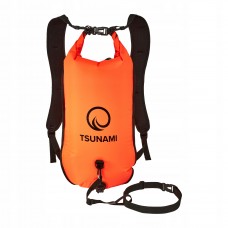 Буй для плавання Tsunami Pro надувний 3 в 1, 560x240x220 мм, помаранчевий, код: P-5907739314048