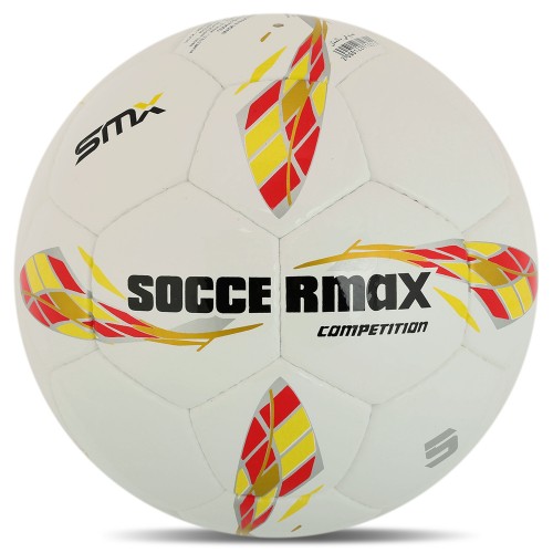 М"яч футбольний Soccermax №5 PU, білий, код: FB-4139