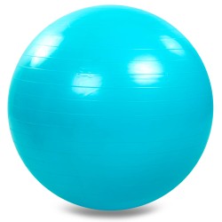 М"яч для фітнесу FitGo 750 мм блакитний, код: FI-1981-75_N