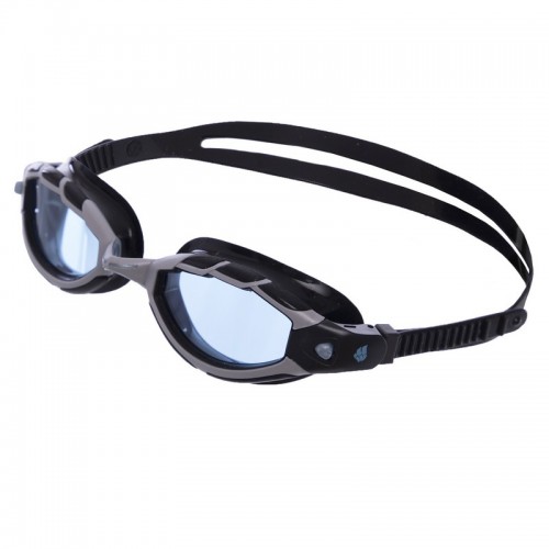 Окуляри для плавання дорослі MadWave Shark синій, код: M043107_BL