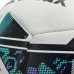 М"яч футбольний Soccermax SM-498 №5, білий-чорний-бірюзовий, код: 00498-SNS