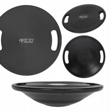 Балансувальна платформа 4Fizjo кругла 400 мм, пластикова, чорний, код: P-5905973400633 Балансувальна платформа 4Fizjo кругла 400 мм, пластикова, чорний, код: P-5905973400633