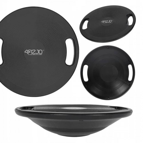 Балансувальна платформа 4Fizjo кругла 400 мм, пластикова, чорний, код: P-5905973400633 Балансувальна платформа 4Fizjo кругла 400 мм, пластикова, чорний, код: P-5905973400633