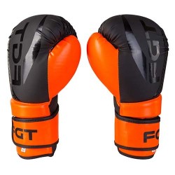 Боксерські рукавички FGT Flex, 10oz, помаранчевий-чорний., код: F2588/10-WS