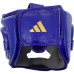 Шолом боксерський Adidas Speed Super Pro Headguard M, синій-золотий, код: 15560-1128