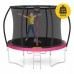 Батут із внутрішньою сіткою 4Fizjo Pro 8FT 252 см Black/Pink, код: P-5907739314550