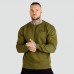 Толстовка чоловіча GymBeam Basic Military Green XL, зелений, код: 120235-GB