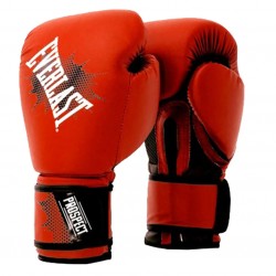 Боксерські рукавиці дитячі Everlast Prospect Gloves 8 унцій, червоний-чорний, код: 009283606411