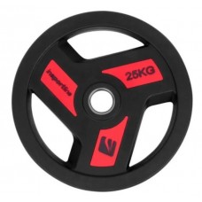 Олімпійська диск (млинець) прогумований inSPORTline Herk OL 50 мм, 25 кг, код: 9198-IN