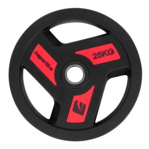 Олімпійська диск (млинець) прогумований inSPORTline Herk OL 50 мм, 25 кг, код: 9198-IN Олімпійська диск (млинець) прогумований inSPORTline Herk OL 50 мм, 25 кг, код: 9198-IN