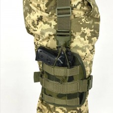 Кобура на стегно Tactical для ПМ з Molle мультикам, код: LE2440-SR