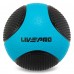 М"яч медичний медбол Medicine Ball LiveUp 2 кг, чорний-синій, код: LP8112-2