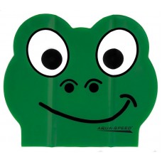Шапка для плавання дитяча Aqua Speed Zoo Frog Latex 5712 зелена жабка, код: 5908217657121