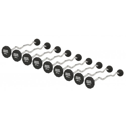 Набір вигнутих штанг 10-50 кг Hammer Strength FF10-50TPS, код: 523179-AX