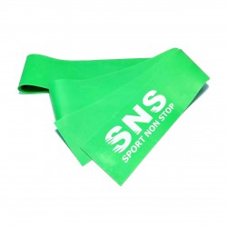 Еспандер стрічка SNS 1MM-3M товщина 1 мм, довжина 3 м, зелений, код: 10928-SNS