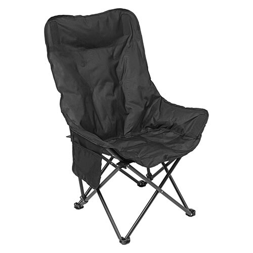 Стілець складний туристичний Camping "мушля", висока спинка, код: HX-85-WS
