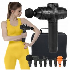 Ручний перкусійний масажер (масажний пістолет) 4Fizjo Massage Gun Evo 30 Вт, код: P-5907739319920