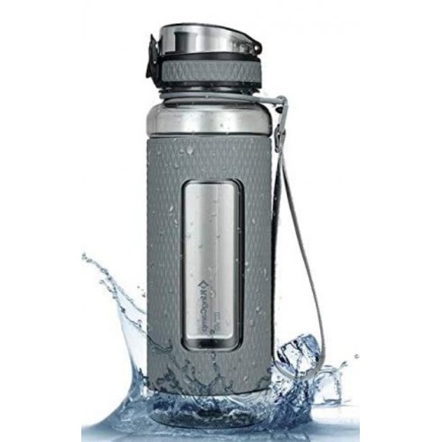 Пляшка для води KingCamp Silicon Trian Bottle grey medium, код: KA1144_Medium Grey