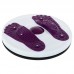 Диск здоров"я з магнітами та масажером рефлекторних зон на стопах FitGo 280 мм, білий-фіолетовий, код: FI-5679_V