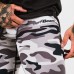 Лосини чоловічі GymBeam Clothing Camo M, сірий камуфляж, код: 116713-GB