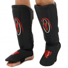 Захист гомілки і стопи для єдиноборств Fistrage XL чорний-червоний, код: VL-4152_XLBKR Захист гомілки і стопи для єдиноборств Fistrage XL чорний-червоний, код: VL-4152_XLBKR