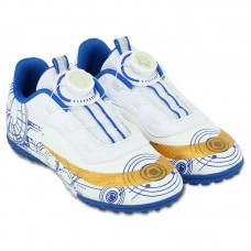 Сороконіжки футбольні дитячі Lijin розмір 32, білий-синій, код: 004-32-38-2_32