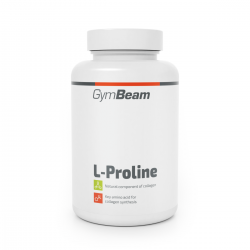 Амінокислота L-пролін GymBeam 90 капсул, код: 8586022219177