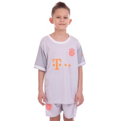 Форма футбольна дитяча PlayGame Bayern Munchen гостьова, розмір 26, вік 12років, зріст 140-145, код: CO-2500_26