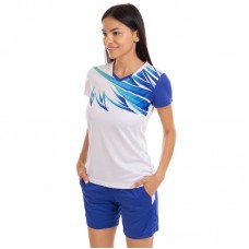 Форма волейбольна жіноча PlayGame Lingo XL, ріст 160-165, білий-блакитний, код: LD-P820_XLWN