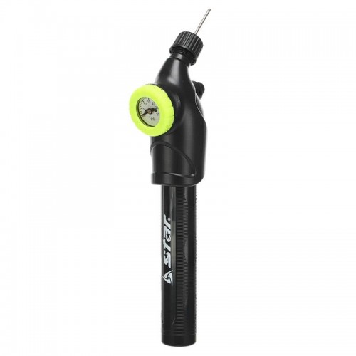 Насос ручний двосторонній Star 250мм, з манометром, код: XA1085-S52