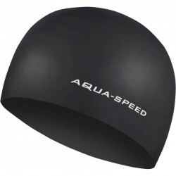 Шапка для плавання Aqua Speed3D Cap чорний, код: 5908217657541