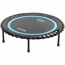 Фітнес батут для джампінгу складаний круглий LiveUp ø100см, чорний-синій, код: LP8250 Фітнес батут для джампінгу складаний круглий LiveUp ø100см, чорний-синій, код: LP8250
