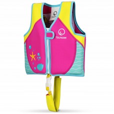 Жилет для плавання Tsunami дитячий 3-6 років (15-19 кг), рожевий, код: P-5905973406765 Жилет для плавання Tsunami дитячий 3-6 років (15-19 кг), рожевий, код: P-5905973406765