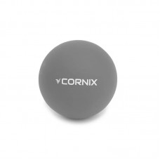 Масажний м"яч Cornix Lacrosse Ball 63 мм, сірий, код: XR-0120