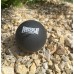 Масажний силіконовий м"яч PowerPlay Silicone Lacrosse Ball 63 мм, чорний, код: PP-4354_Black