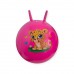 М"яч дитячий стрибун з ріжками SNS 3-D55 550мм, рожевий, код: 18206-SNS