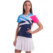 Форма для великого тенісу жіноча Lingo XL, зріст 160-165, блакитний-білий, код: LD-1840B_XLNW