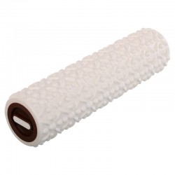 Ролер масажний циліндр (ролик мфр) Bloom Foam Roller 450х120 мм, білий, код: LB7022_W Ролер масажний циліндр (ролик мфр) Bloom Foam Roller 450х120 мм, білий, код: LB7022_W